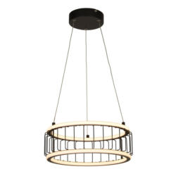 LED-Hängeleuchte Circolo 54213-1bk