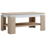 Möbelix Couchtisch Rolas Sonoma Eiche/Weiß B: 41 cm