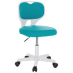 Möbelix Jugenddrehstuhl Kiddy Top W Blau/weiß Bis 65 Kg