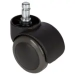 Möbelix Bürostuhlrollen Rolo Schwarz Ø 5 Cm 5er-Set