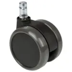 Möbelix Bürostuhlrollen Rolo Schwarz Ø 6,5 Cm 5er-Set