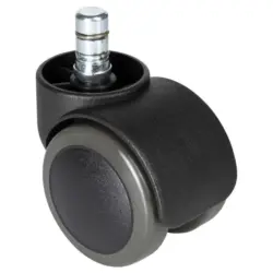 Bürostuhlrollen Rolo Schwarz Ø 5 Cm 5er-Set