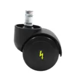 Möbelix Bürostuhlrollen Rolo Esd Schwarz Ø 5 Cm 5er-Set