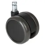 Möbelix Bürostuhlrollen Rolo Free Schwarz Ø 6,5 Cm 5er-Set