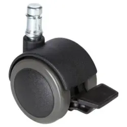 B&uuml;rostuhlrollen Rolo Stop Schwarz &Oslash; 5 cm 5er-Set