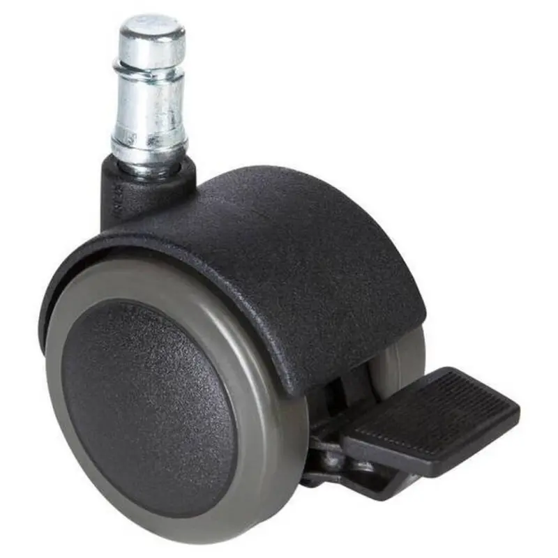 B&uuml;rostuhlrollen Rolo Stop Schwarz &Oslash; 5 cm 5er-Set