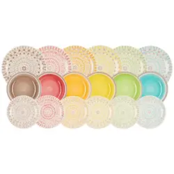 Tafelservice Kapstadt Keramik 6 Personen Geschirr Set