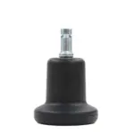 Möbelix Bürostuhlgleiter Stand Schwarz Ø 5,5 Cm 5er-Set