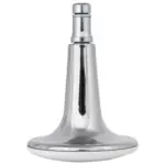 Möbelix Bürostuhlgleiter Stand Chrom Ø 6,5 cm 5er-Set