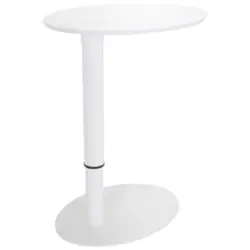 Beistelltisch Stand Iii Höhenverstellbar Weiß