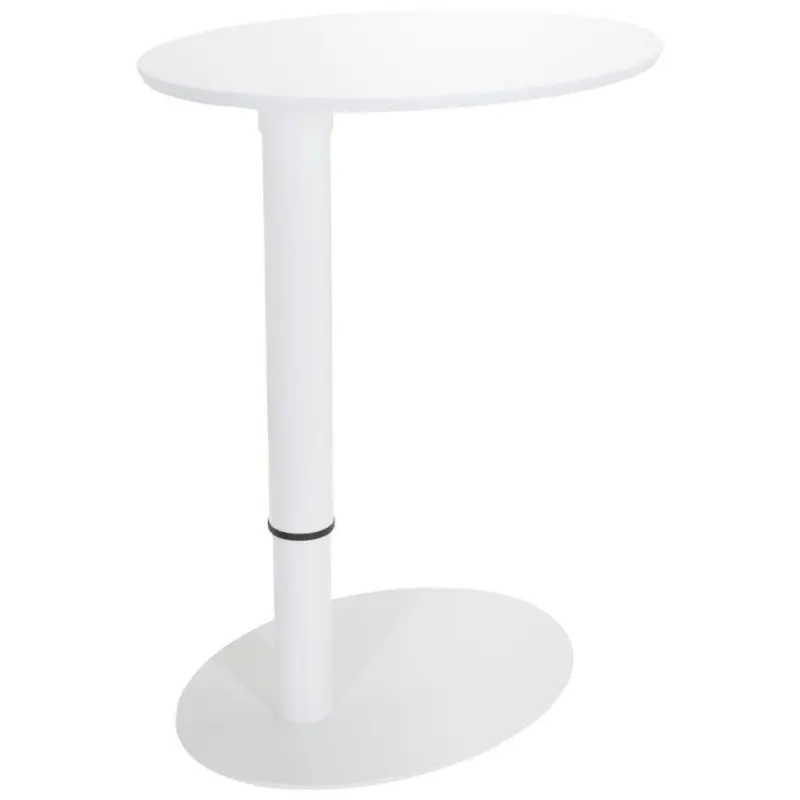 Beistelltisch Stand Iii Höhenverstellbar Weiß