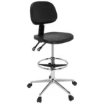 Möbelix Bürohocker Top Work 24 I Schwarz Bis 100 Kg