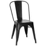Möbelix Stuhl Vantaggio Brush Stapelbar Schwarz Bis 150 Kg