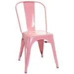 Möbelix Stuhl Vantaggio Comfort Stapelbar Rosa Bis 150 Kg