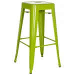 Möbelix Barhocker Vantaggio High Stapelbar Grün Bis 150 Kg