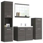 Möbelix Badmöbel-set 5-tlg. Malo B: 140 Cm Eichefarben