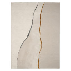 Webteppich Creme, Gold, Silber Conrad 120x170 cm