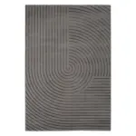 Möbelix Webteppich Grau Jeremy 160x230 Cm