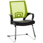 Möbelix Besucherstuhl Visto Net V Grün/schwarz Bis 110 Kg
