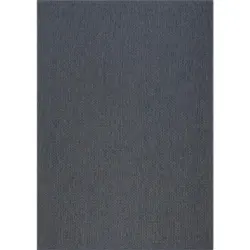 Flachwebeteppich Anthrazit/ Blau Cameron 200x290 Cm