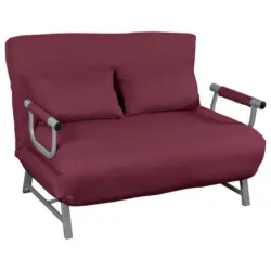 Schlafsofa Kolino II Rot B: 127 cm