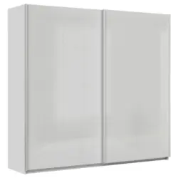 Schwebetürenschrank B: 225cm Feldkirch Seidengrau