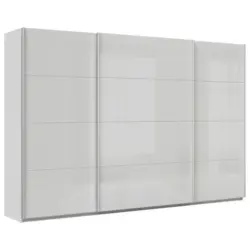 Schwebetürenschrank B: 315cm Feldkirch Seidengrau