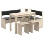 Möbelix Eckbankgruppe Esal Sonoma Eiche S: 153/115 cm