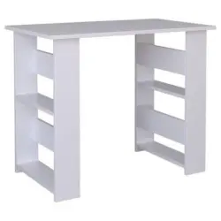 Schreibtisch Efilo Wei&szlig; B. 56 Cm