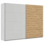 Möbelix Schwebetürenschrank B: 271cm Feldkirch Seidengr/eiche Dekor