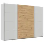 Möbelix Schwebetürenschrank B: 315cm Feldkirch Seidengr/eiche Dekor