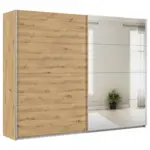 Möbelix Schwebetürenschrank + Spiegel B: 271cm Feldkirch Eiche Dekor