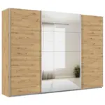 Möbelix Schwebetürenschrank + Spiegel B: 315cm Feldkirch Eiche Dekor