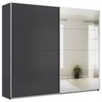 Möbelix Schwebetürenschrank + Spiegel B: 271cm Feldkirch Grau