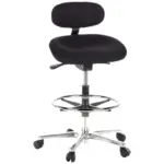 M&ouml;belix B&uuml;rohocker Work Mf Schwarz Bis 100 Kg