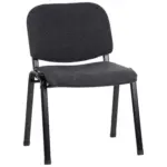 Möbelix Besucherstuhl Xt 600 Sw Anthrazit/schwarz Bis 100 Kg