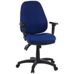 Bürostuhl Zenit Pro Blau/Schwarz Bis 120 Kg