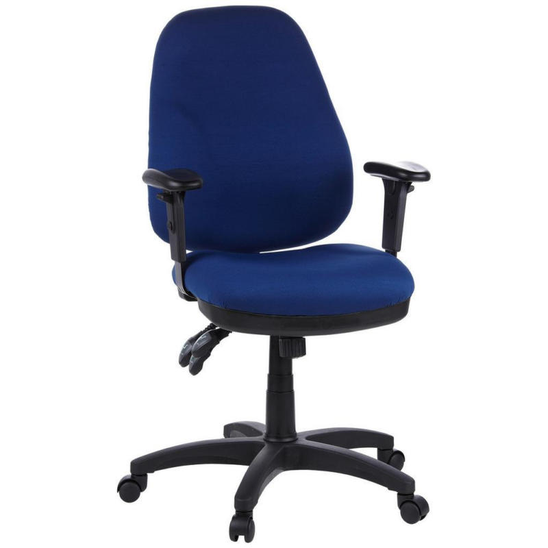 Bürostuhl Zenit Pro Blau/schwarz Bis 120 Kg