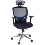 Möbelix Bürostuhl Venus One Blau/schwarz Bis 120 Kg