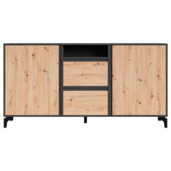 Sideboard 180 Cm Blackwood, Eiche Artisan Dekor