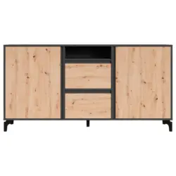 Sideboard 180 Cm Blackwood, Eiche Artisan Dekor