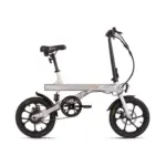 Möbelix E-bike Faltrad 155e Silbern 16 Zoll, 45 Km Reichweite
