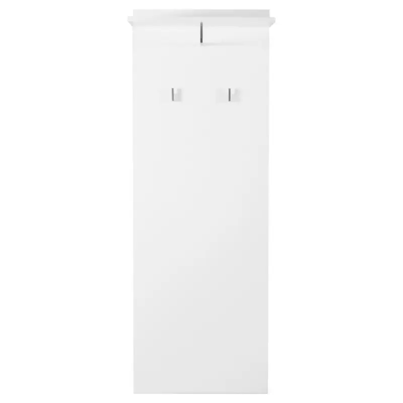 Wandpaneel Jakob Silberfarben/Weiß B: 48 cm