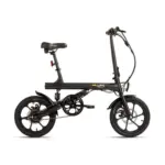 Möbelix E-bike Faltrad 156e Schwarz 16 Zoll, 45 Km Reichweite