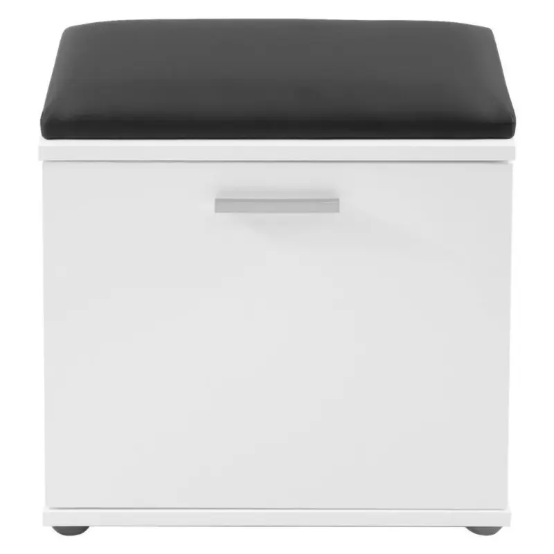 Garderobenbank Jakob Weiß/schwarz B: 48,5 Cm