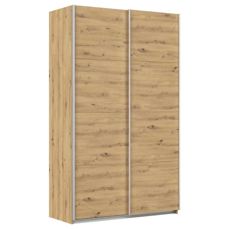 Schwebetürenschrank B: 136cm Feldkirch Eiche Dekor