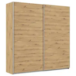 Schwebetürenschrank B: 225cm Feldkirch Eiche Dekor