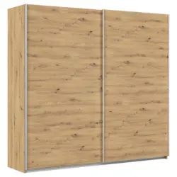 Schwebetürenschrank B: 225cm Feldkirch Eiche Dekor