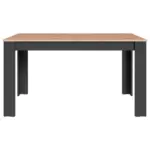 Möbelix Esstisch Nori Eiche Artisan/Anthrazit B:80cm