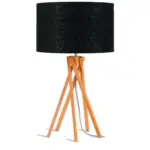 Möbelix Tischleuchte Kilimanjaro Schwarz B: 32 cm